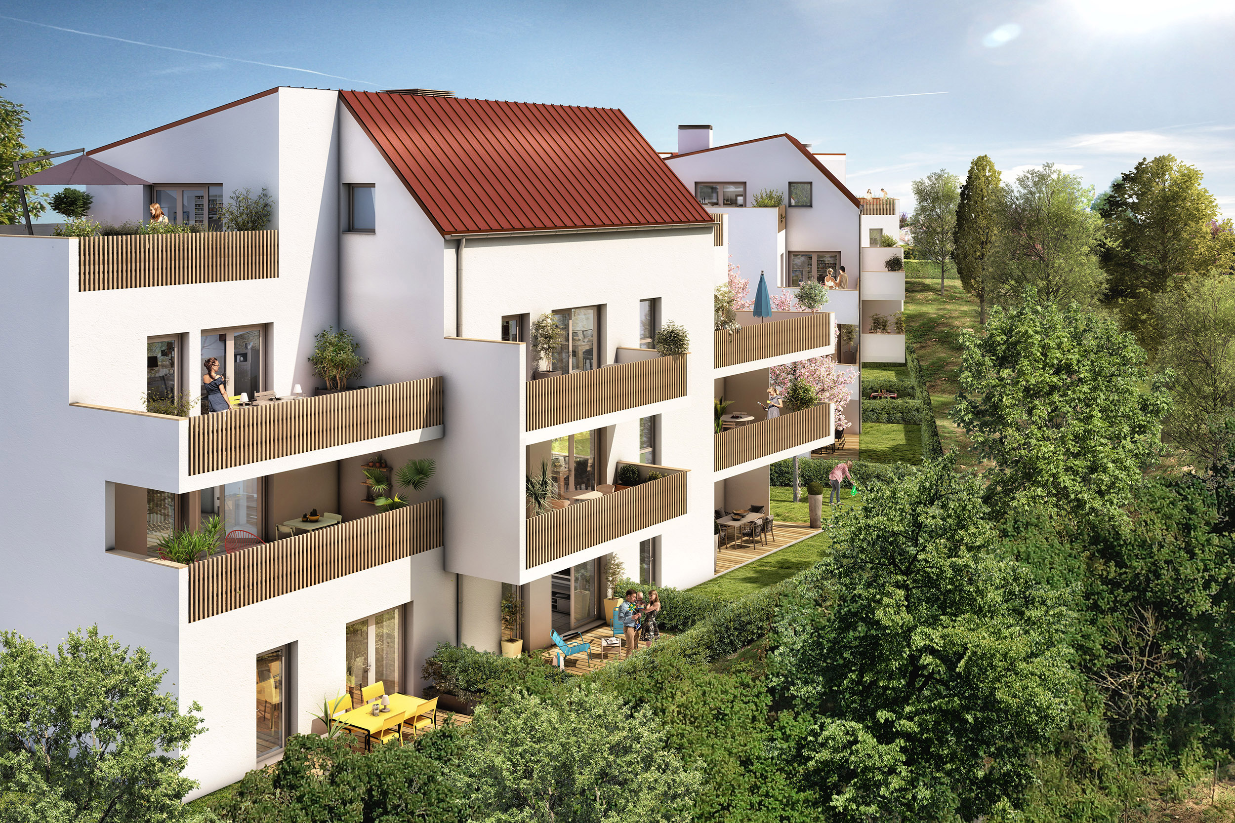 residence neuve-la rochelle-investir-appartement t2 t3 t4-terrasse balcon jardin-proche ile de re